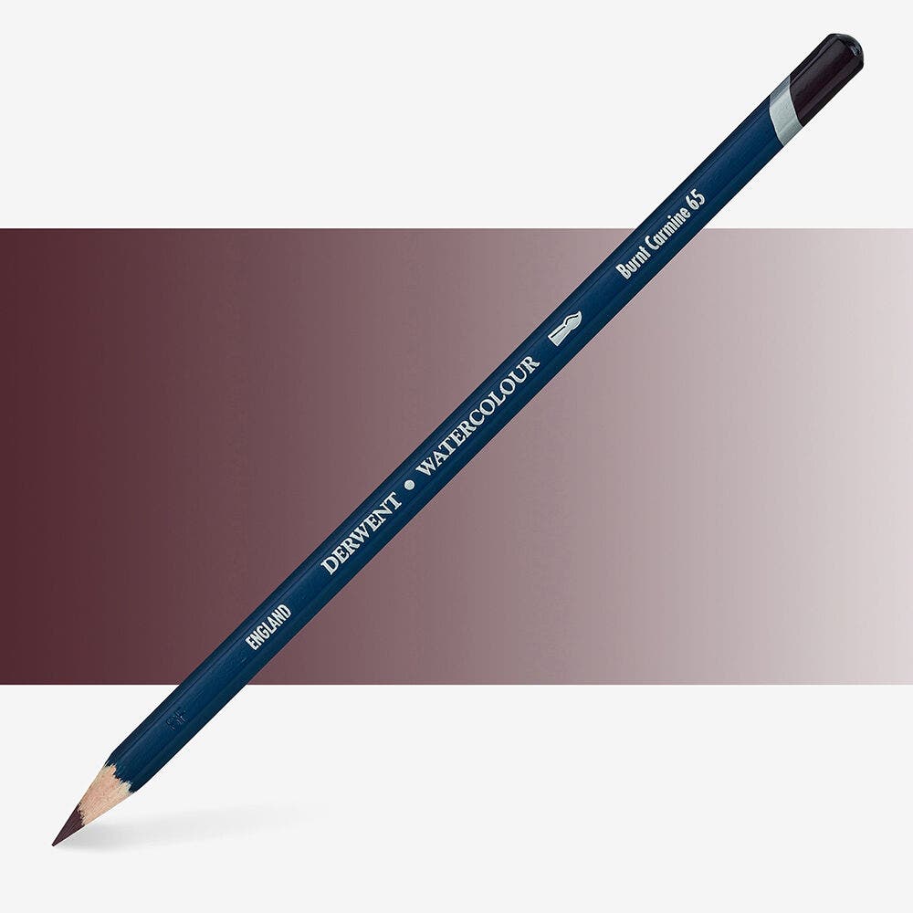 Derwent - 65 Watercolour Pen. Burnt Carmine