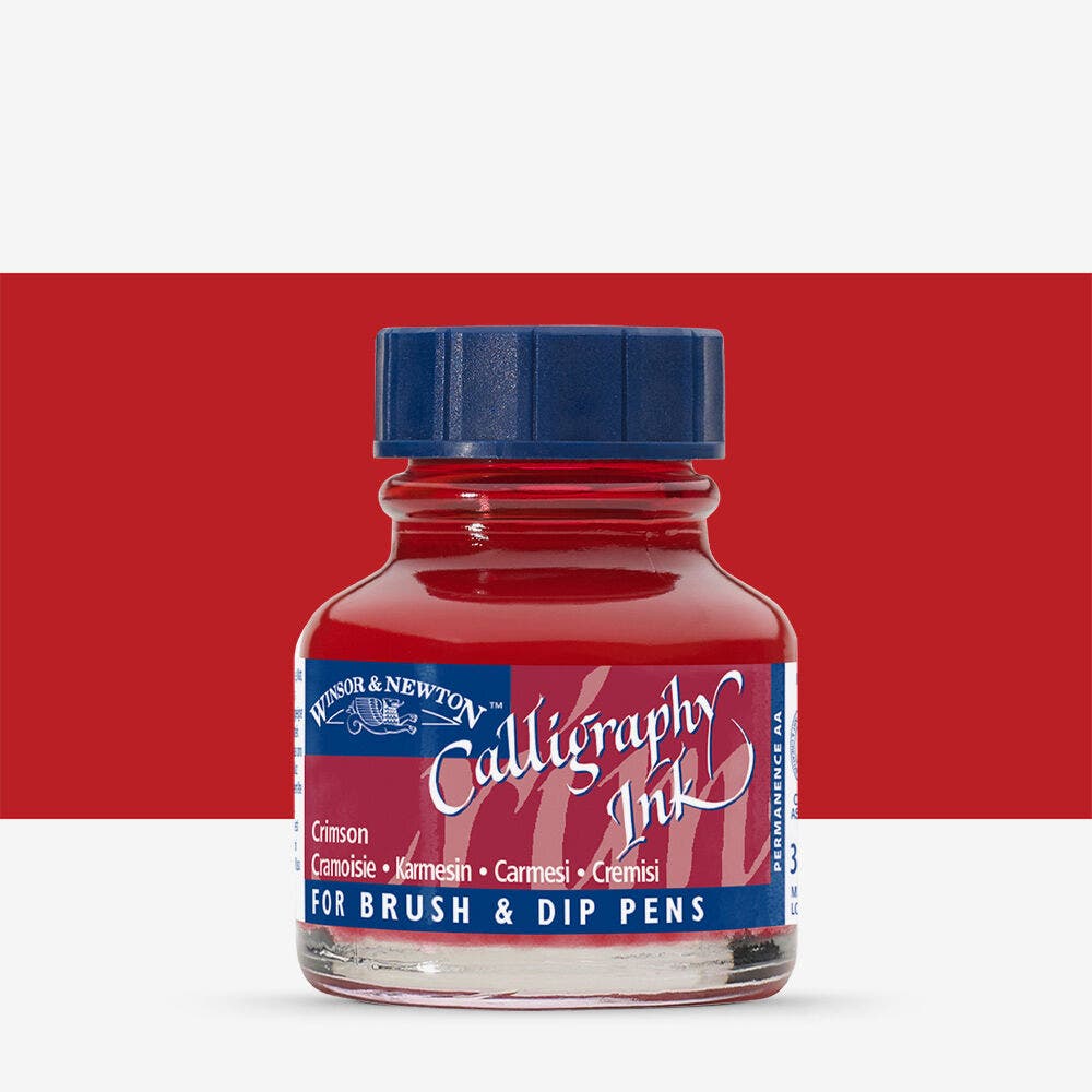 Winsor & Newton - Call Inkt 30Ml Crimson Uv 3