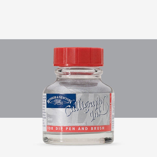 Winsor & Newton - Dip Ink 30Ml Silver Uv 3