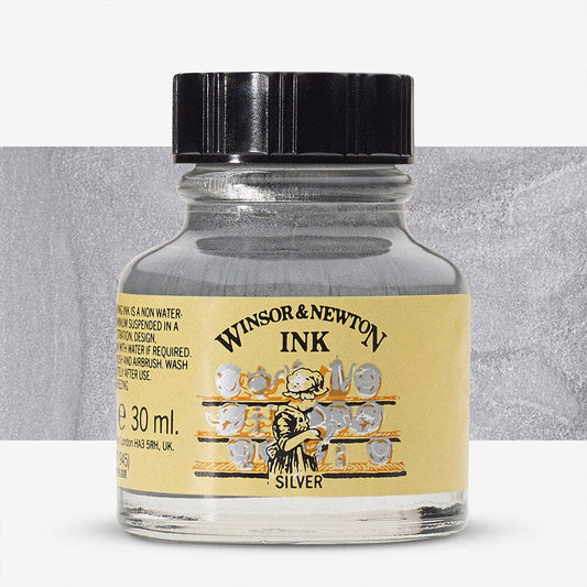 Winsor & Newton - Ink 30Ml Silver Uv 6