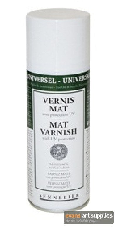 Sennelier - Additif Vernis Mat Uv A√©Rosol 400Ml
