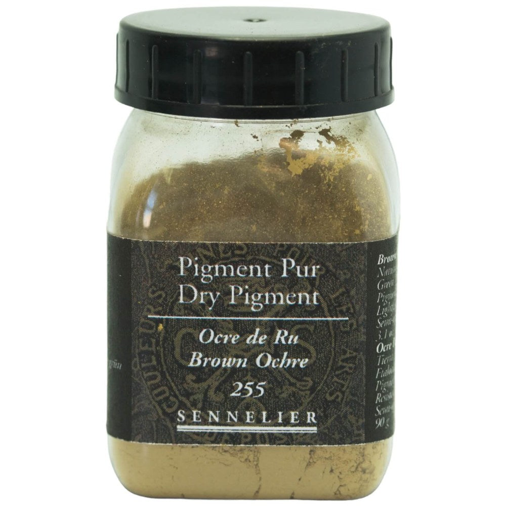 Sennelier - Pigment Pot 200Ml Ocre De Ru - 90G