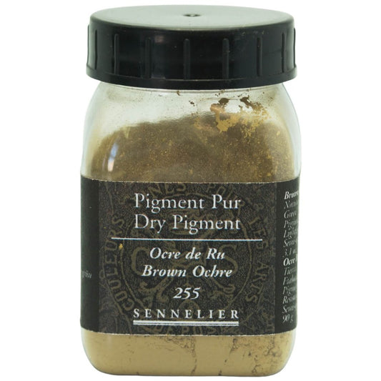 Sennelier - Pigment Pot 200Ml Ocre De Ru - 90G
