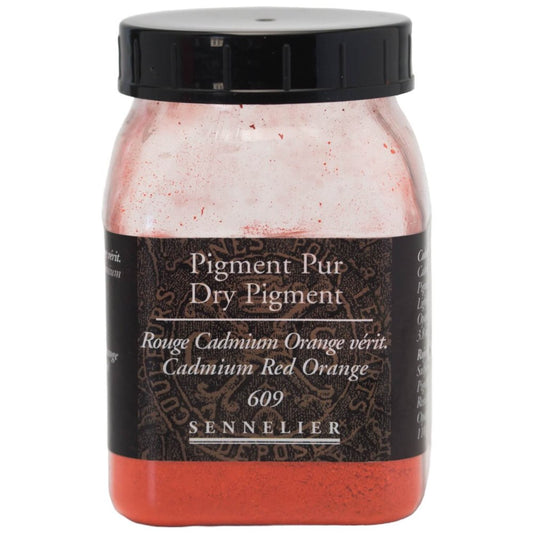 Sennelier - Pigment Pot 200Ml Rouge Cadmium Orange V
