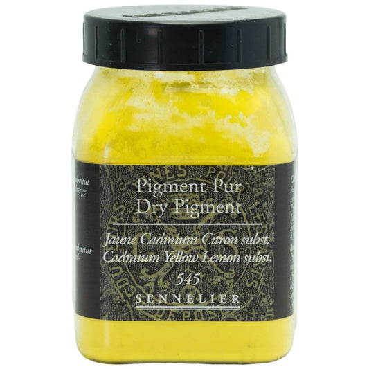 Sennelier - Pigment Pot 200Ml Jaune Cadmium Citron Substitut- 140G
