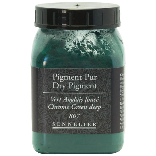 Sennelier - Pigment Pot 200Ml Vert Anglais Fonc√© - 1