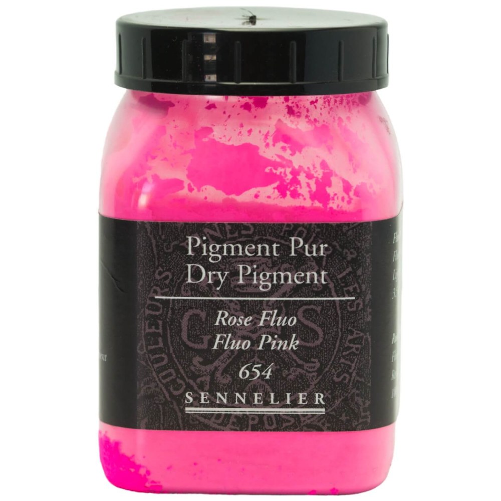 Sennelier - Pigment Pot 200Ml Rose Fluo - 100G