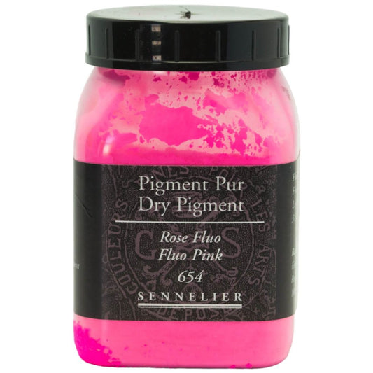 Sennelier - Pigment Pot 200Ml Rose Fluo - 100G