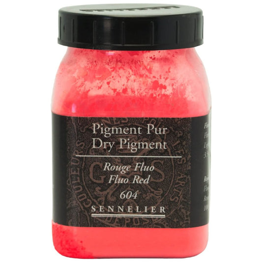 Sennelier - Pigment Pot 200Ml Rouge Fluo - 100G