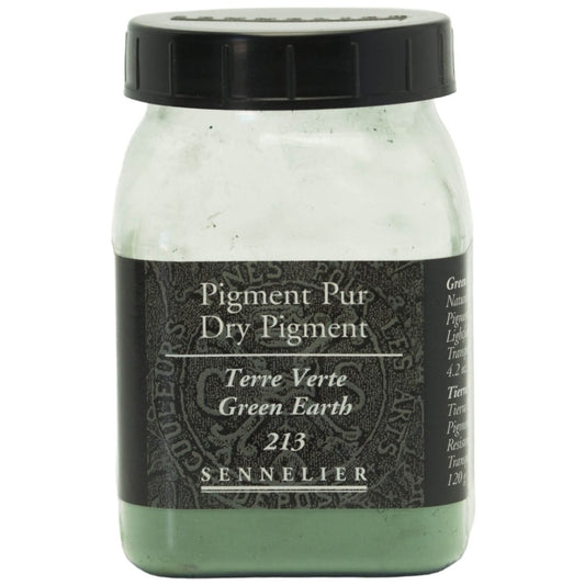 Sennelier - Pigment Pot 200Ml Terre Verte - 120G