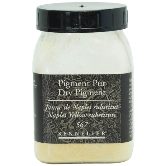 Sennelier - Pigment Pot 200Ml Jaune De Naples - 90G