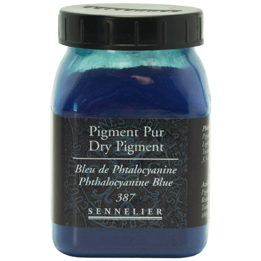 Sennelier - Pigment Pot 200Ml Bleu De Phtalocyanine - 100G