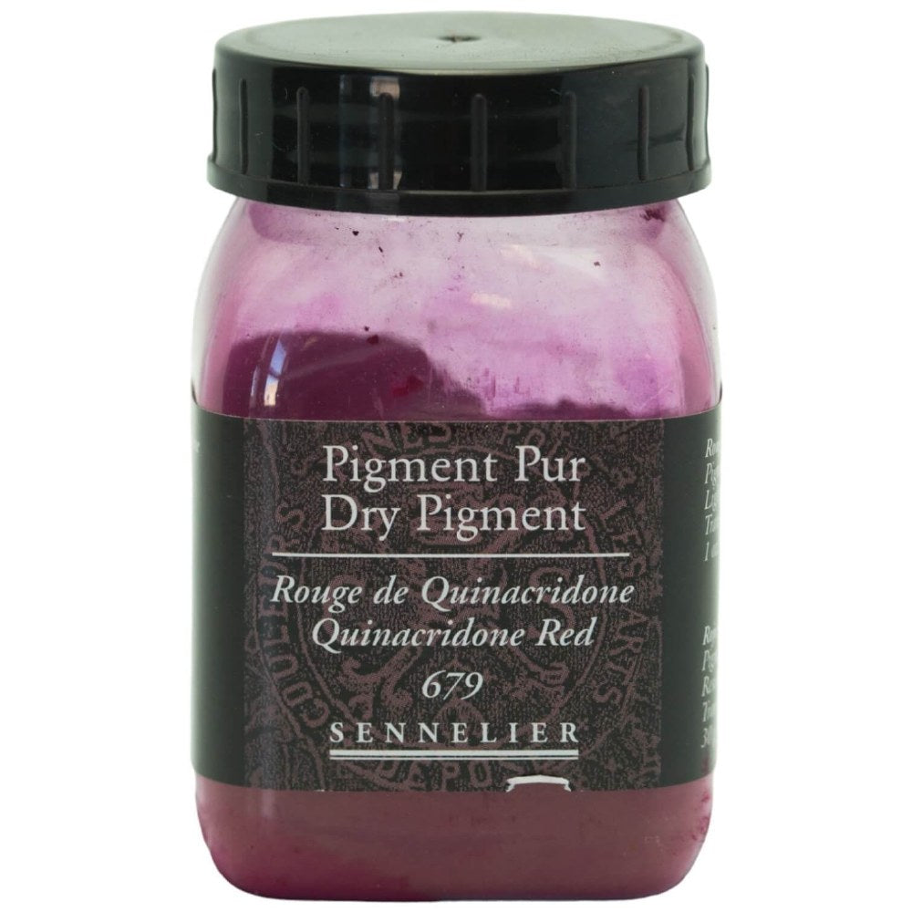 Sennelier - Pigment Pot 200Ml Rouge De Quinacridone