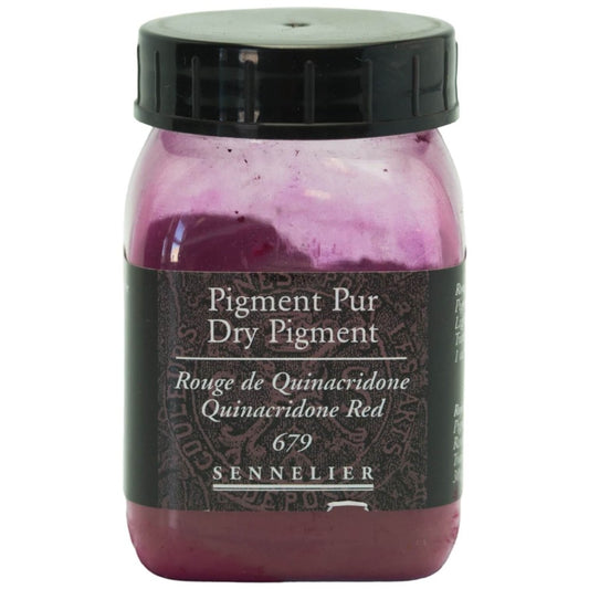Sennelier - Pigment Pot 200Ml Rouge De Quinacridone