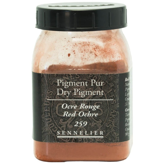 Sennelier - Pigment Pot 200Ml Ocre Rouge - 90G