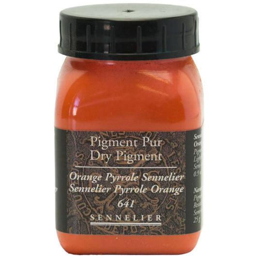 Sennelier - Pigment Pot 200Ml Orange Pyrrole- 25G