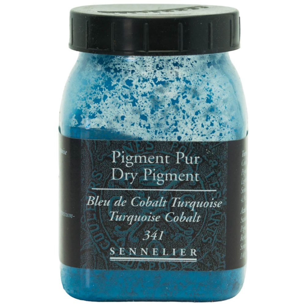 Sennelier - Pigment Pot 200Ml Bleu De Cobalt Turquoise - 140G