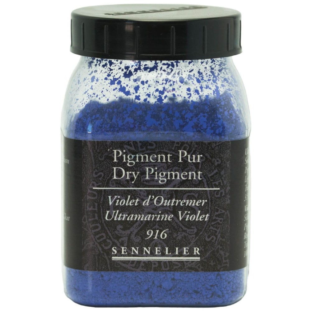 Sennelier - Pigment Pot 200Ml Violet D'Outremer - 10