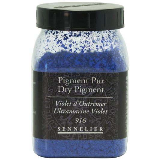 Sennelier - Pigment Pot 200Ml Violet D'Outremer - 10