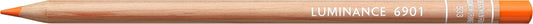 Caran D'Ache - Luminance Pencil Dark Cadmium Orange-Fsc Uv 3