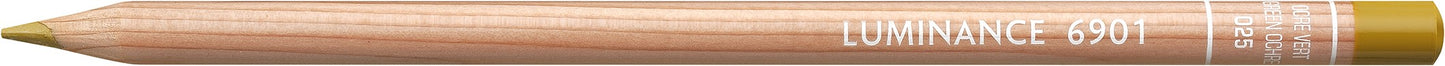 Caran D'Ache - Luminance Pencil Green Ochre-Fsc Uv 3