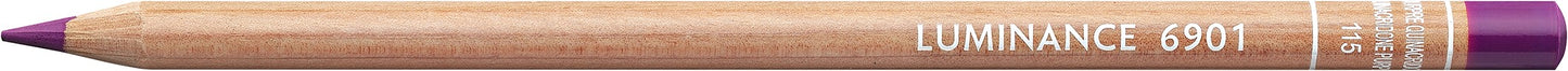 Caran D'Ache - Luminance Pencil Quinacridone Purple-Fsc Uv 3