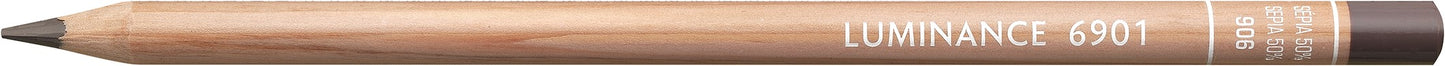 Caran D'Ache - Luminance Pencil Sepia 50%-Fsc Uv 3