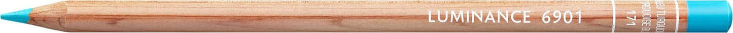 Caran D'Ache - Luminance Pencil Turquoise Blue-Fsc Uv 3