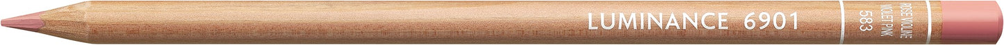 Caran D'Ache - Luminance Pencil Violet Pink -Fsc Uv 3