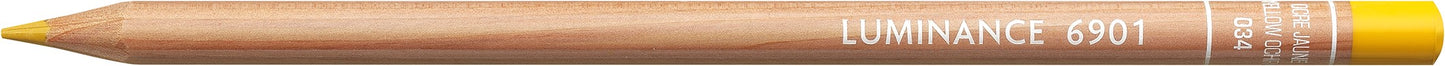 Caran D'Ache - Luminance Pencil Yellow Ochre-Fsc Uv 3