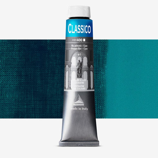 Maimeri - Classico 200Ml Primary Blue - Cyan