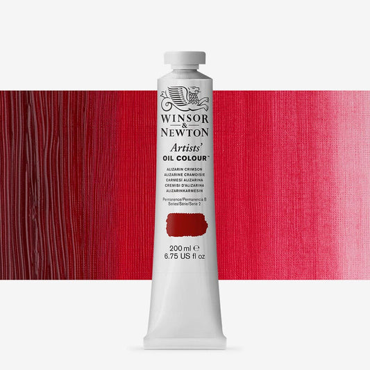 Winsor & Newton - Artist Oil 200Ml Aliz Crimson