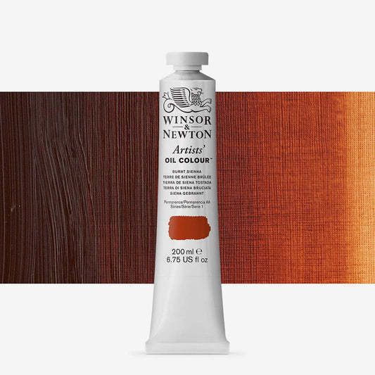 Winsor & Newton - Artist Oil 200Ml Burnt Sienna