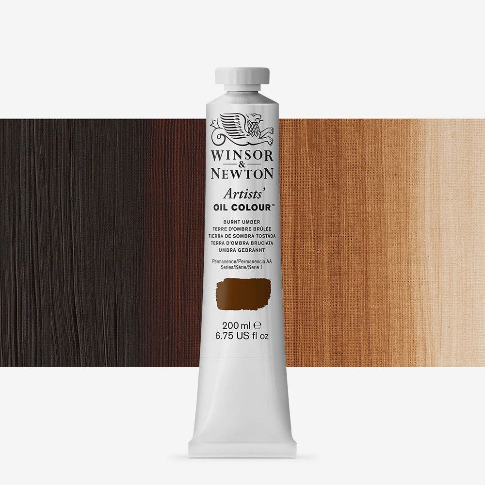 Winsor & Newton - Artist Oil 200Ml Burnt Umber