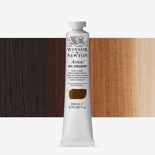 Winsor & Newton - Artist Oil 200Ml Burnt Umber
