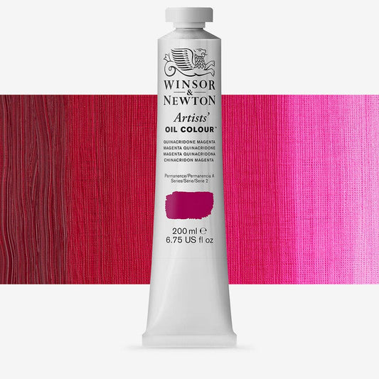 Winsor & Newton - Artist Oil 200Ml Quina Magenta