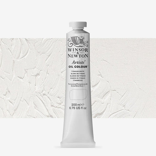 Winsor & Newton - Artist Oil 200Ml Tit White Row