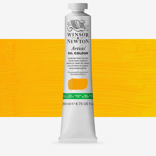 Winsor & Newton - Artist Oil 200Ml Cadm Free Yellow