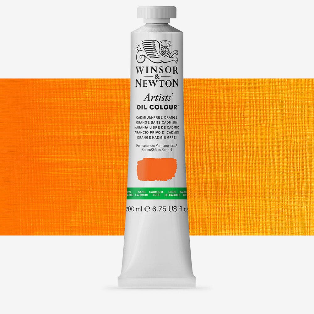 Winsor & Newton - Artist Oil 200Ml Cadm Free Orange
