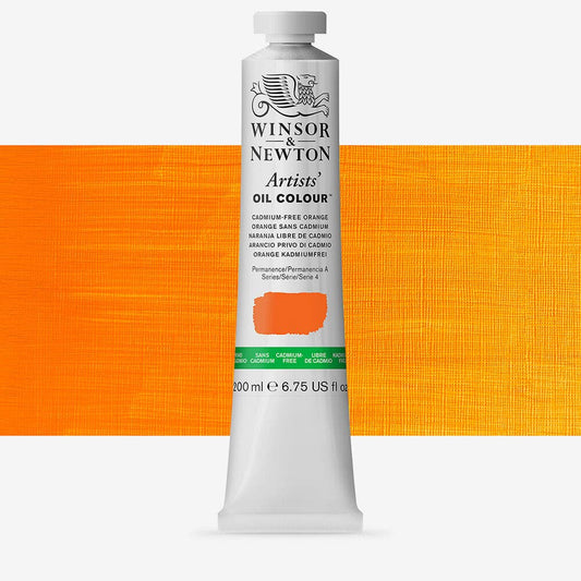 Winsor & Newton - Artist Oil 200Ml Cadm Free Orange