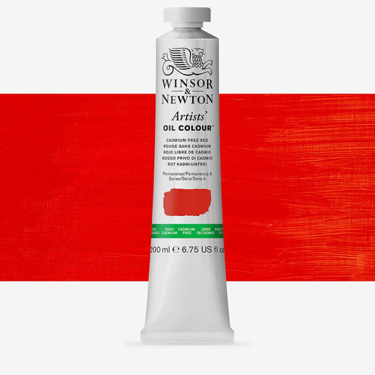 Winsor & Newton - Artist Oil 200Ml Cadm Free Red