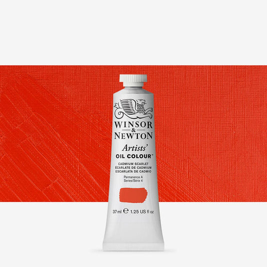 Winsor & Newton - Artists Oil Colour 37Ml Cd Scar Ny-1214 Uv 3