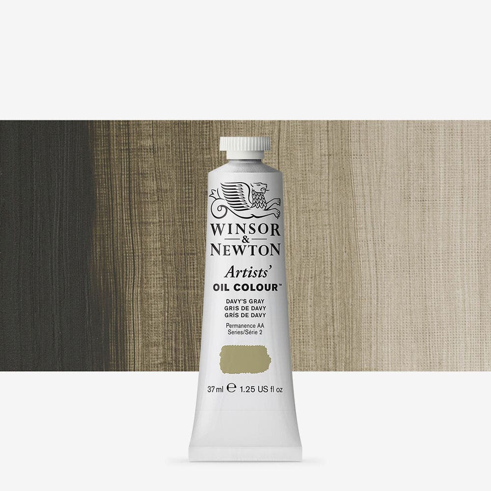 Winsor & Newton - Artists Oil Colour 37Ml Davy'S Gray Uv 3