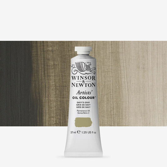 Winsor & Newton - Artists Oil Colour 37Ml Davy'S Gray Uv 3