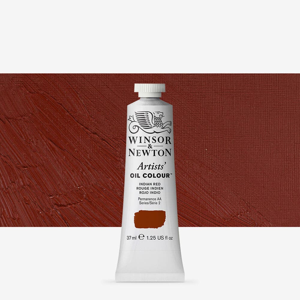 Winsor & Newton - Artists Oil Colour 37Ml Indian Red Uv 3