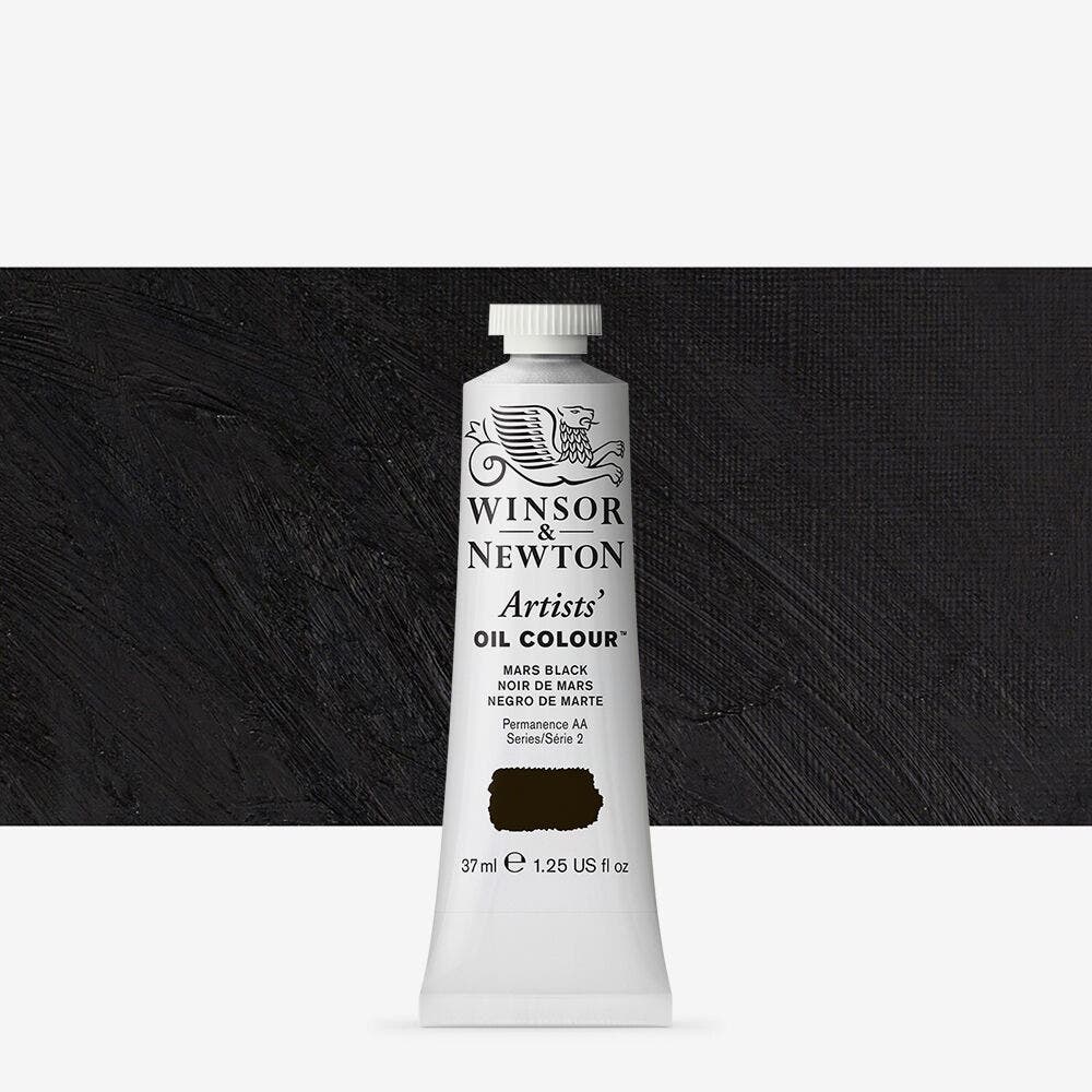 Winsor & Newton - Artists Oil Colour 37Ml Mars Black Uv 3