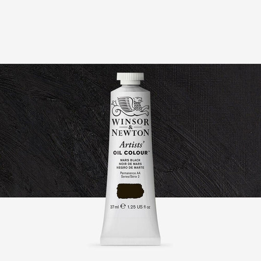 Winsor & Newton - Artists Oil Colour 37Ml Mars Black Uv 3