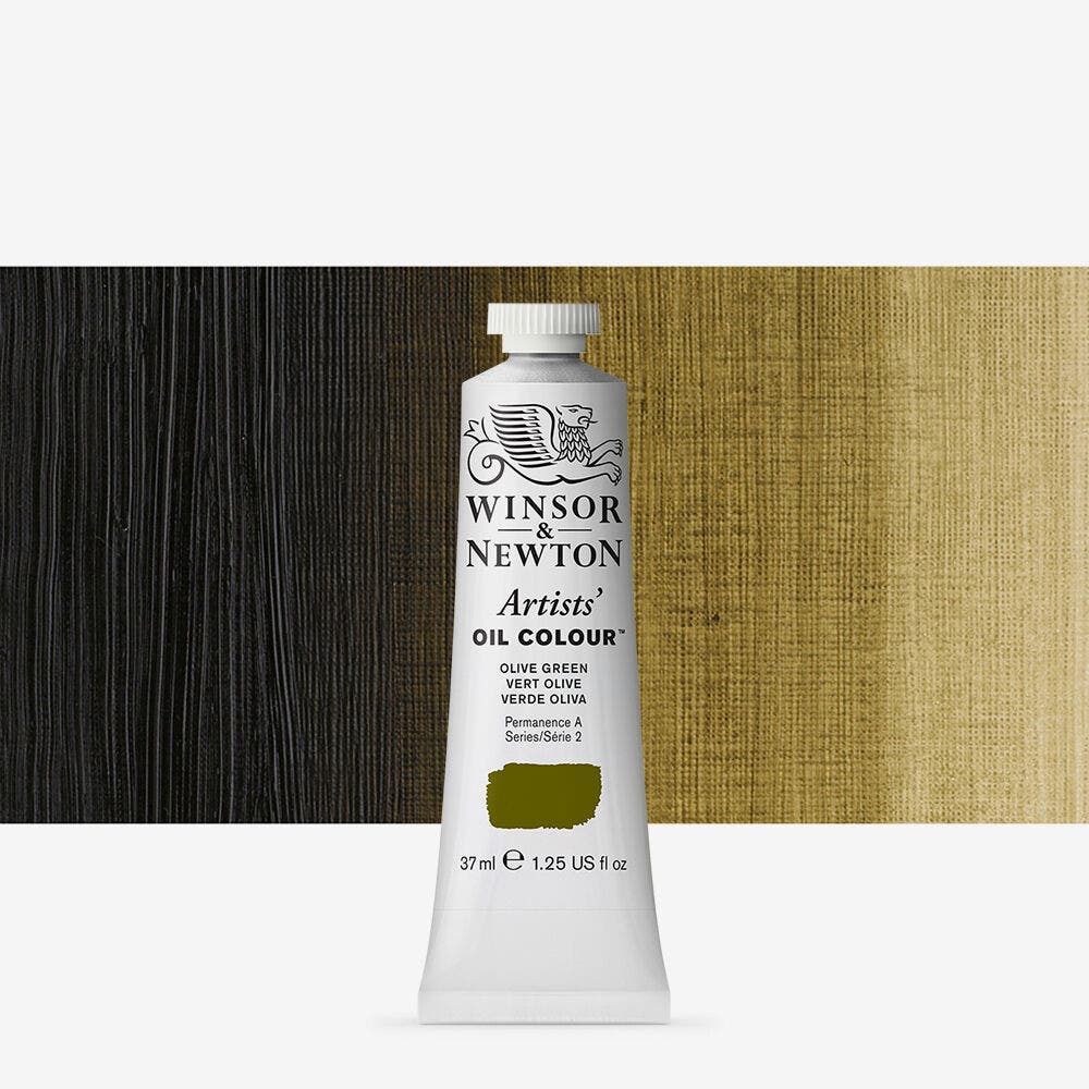 Winsor & Newton - Artists Oil Colour 37Ml Olive Green Uv 3