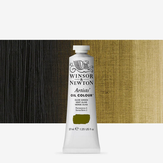 Winsor & Newton - Artists Oil Colour 37Ml Olive Green Uv 3