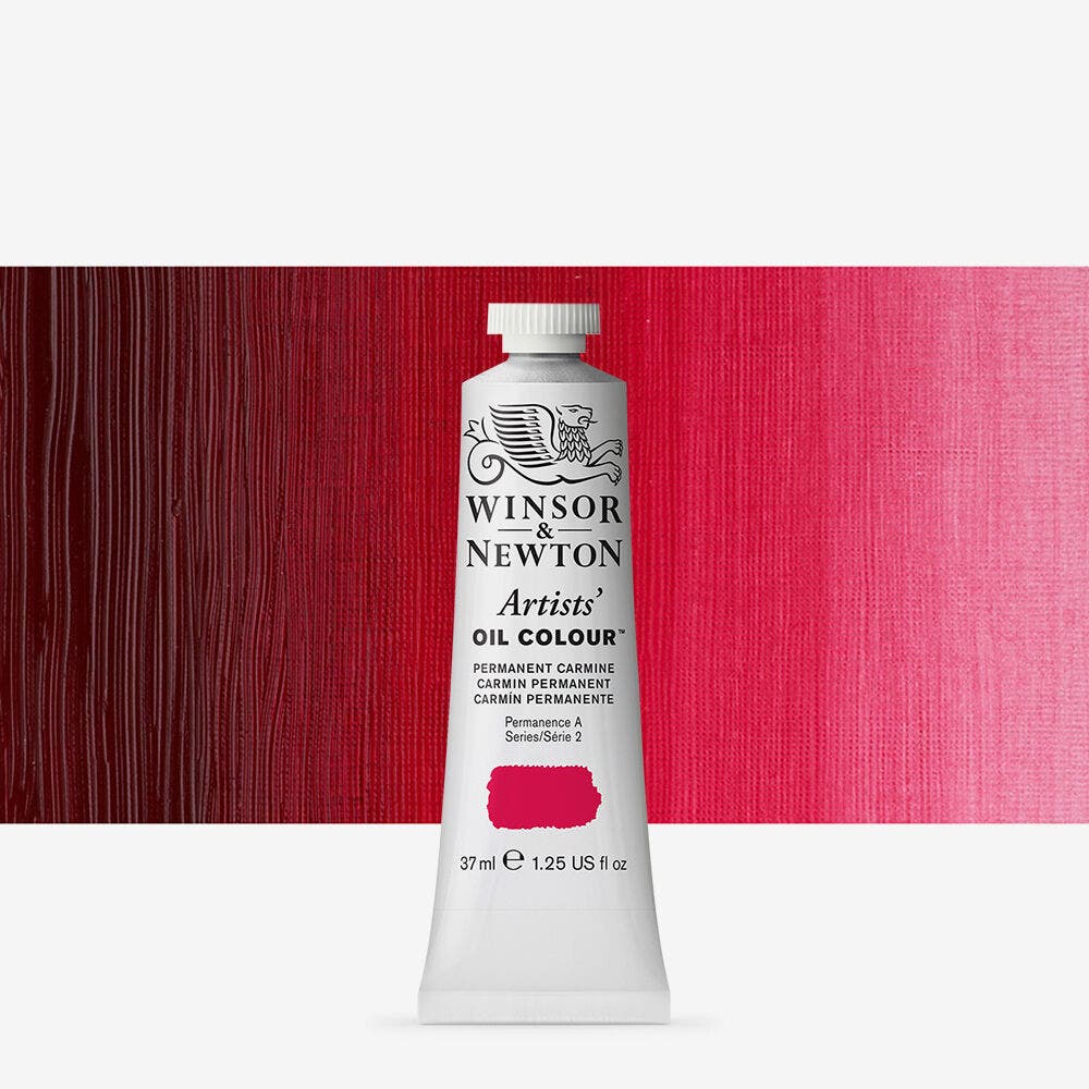 Winsor & Newton - Artists Oil Colour 37Ml Perm Carmine Uv 3